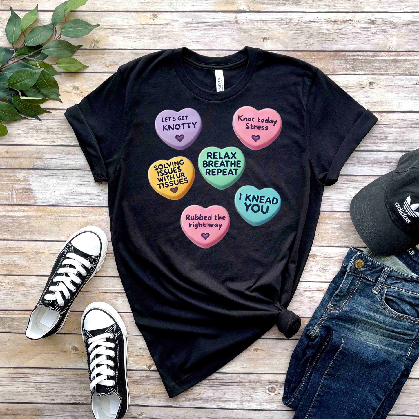 Massage Therapist Valentine's Day Short sleeve t-shirt