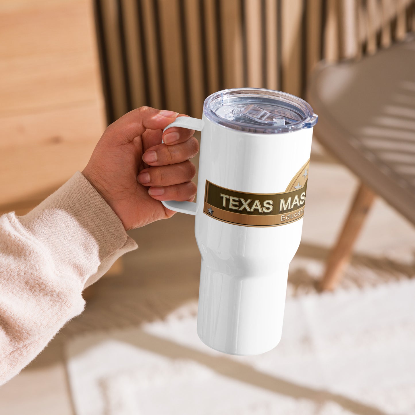 TMA Travel mug with a handle