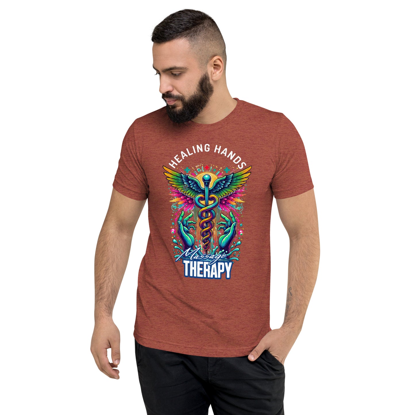 Healing Hands Massage Therapy Tee: Comfort Meets Style!