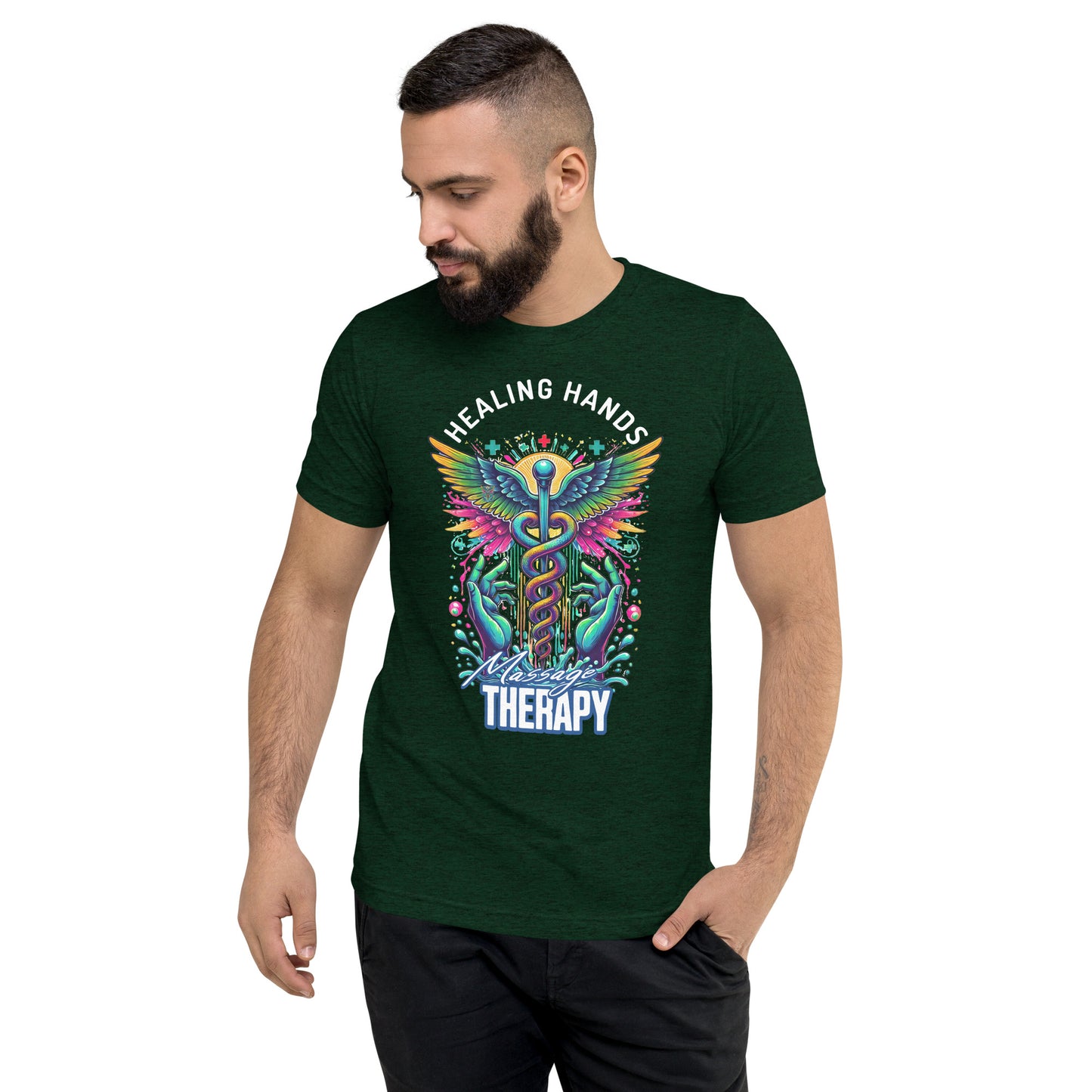 Healing Hands Massage Therapy Tee: Comfort Meets Style!