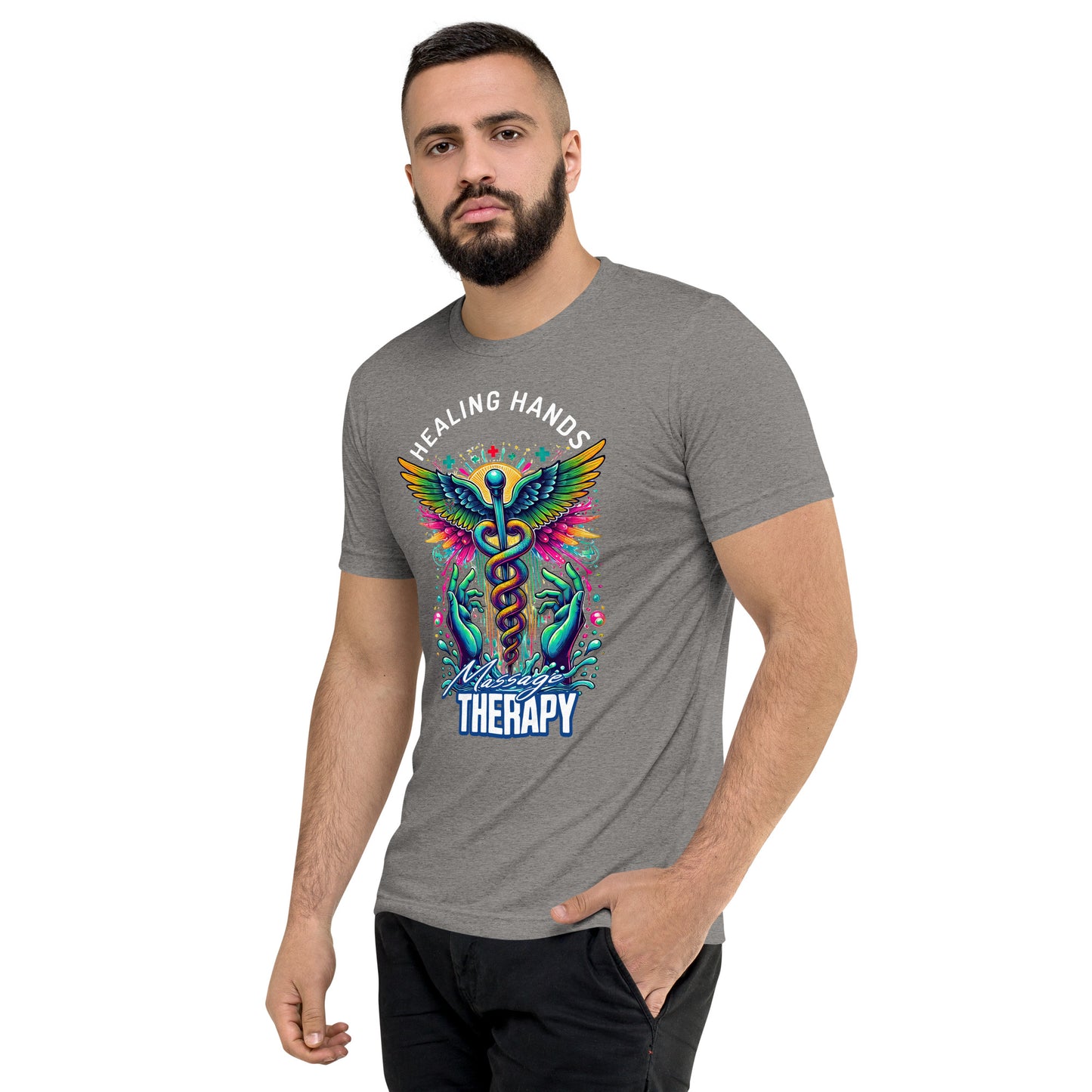 Healing Hands Massage Therapy Tee: Comfort Meets Style!