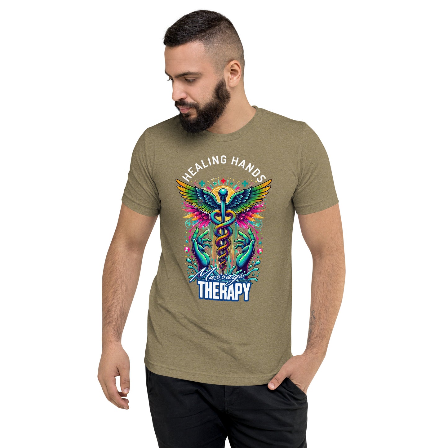 Healing Hands Massage Therapy Tee: Comfort Meets Style!