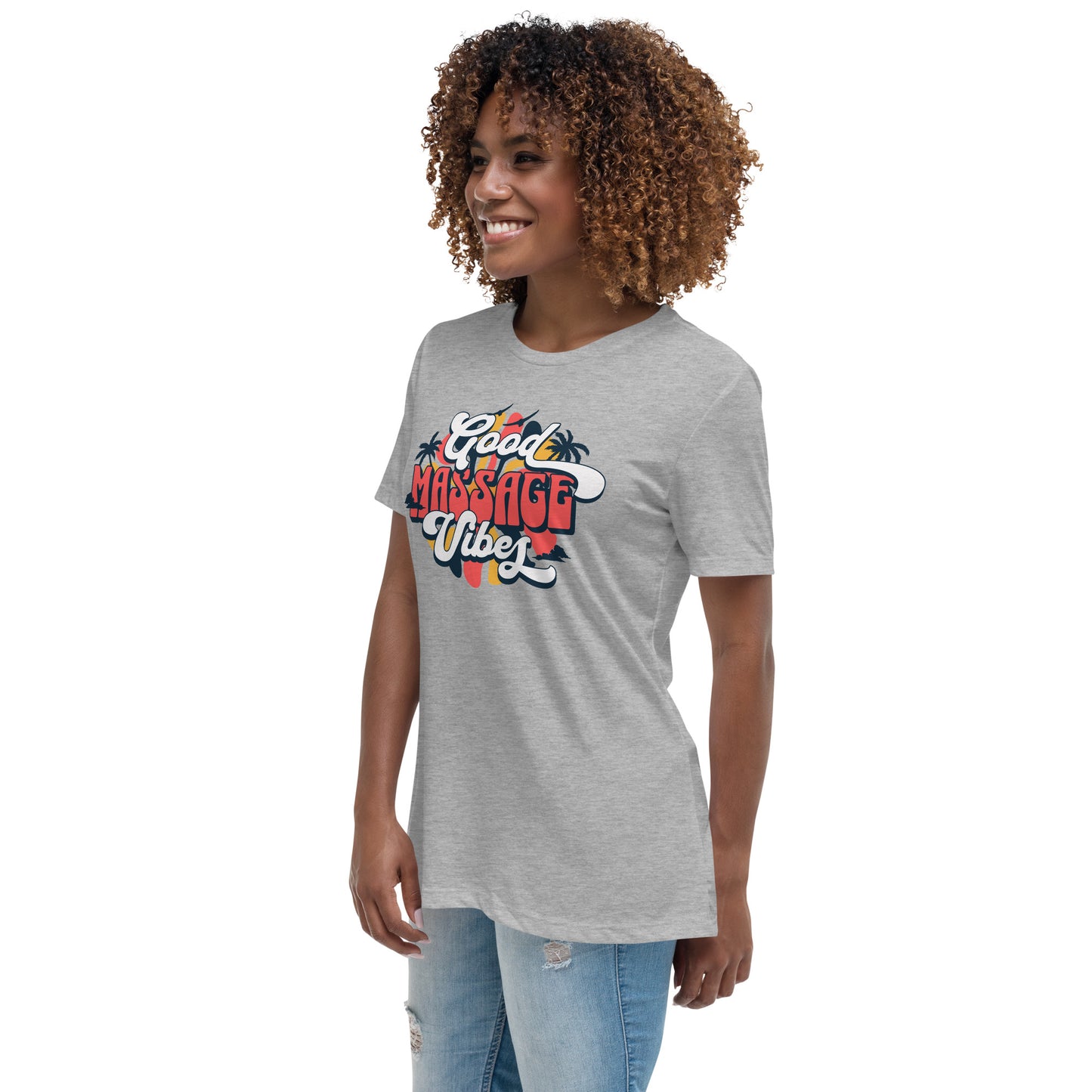 Good Vibes Massage Women's Relaxed T-Shirt