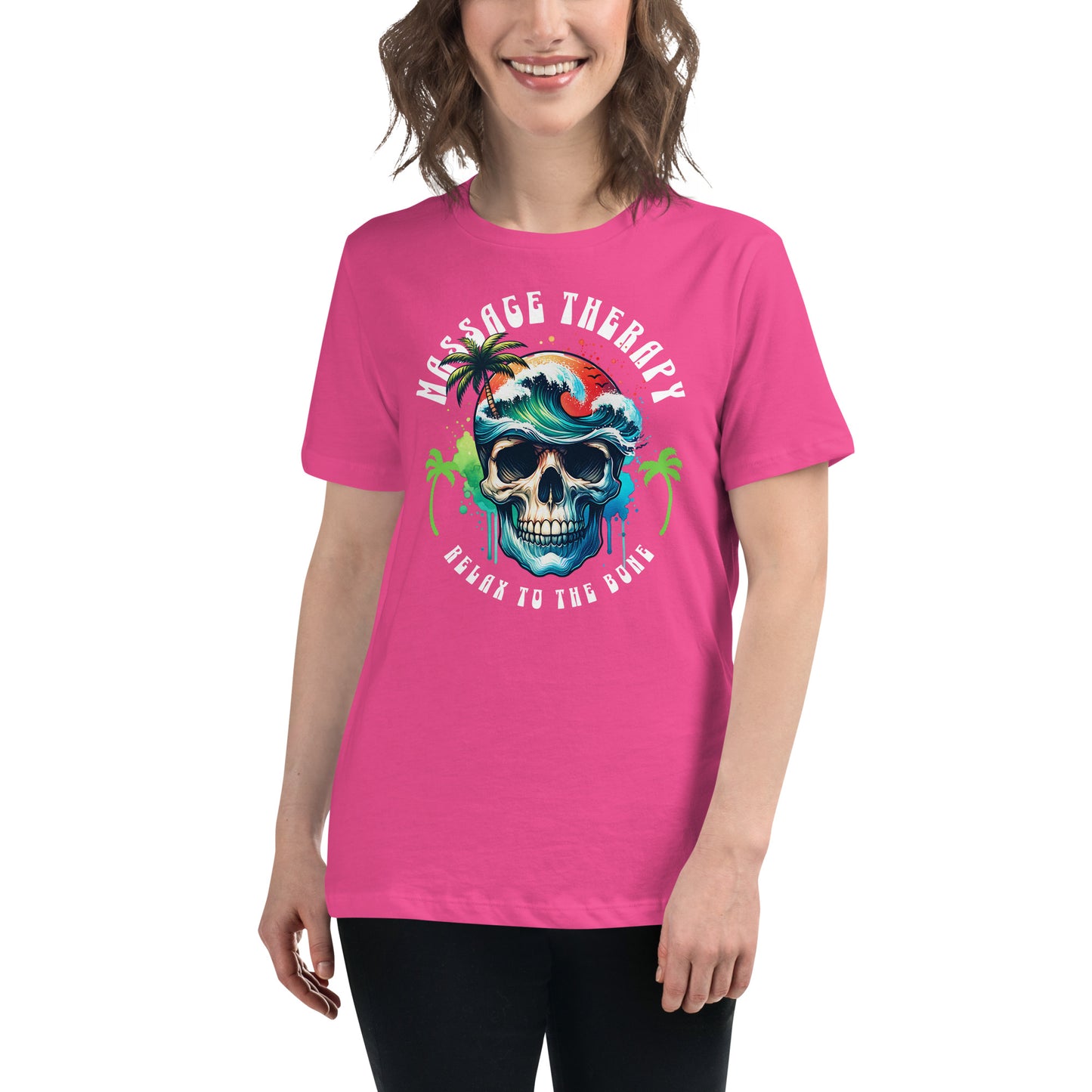 Relax to the Bone Massage - Women's Relaxed T-Shirt