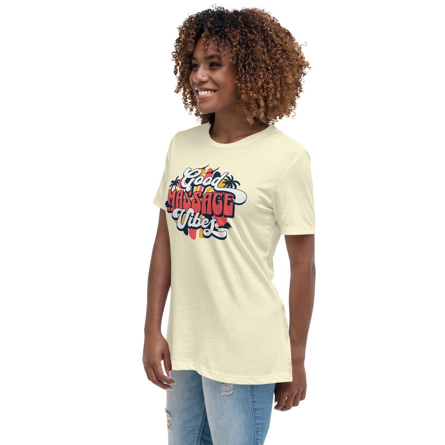 Good Vibes Massage Women's Relaxed T-Shirt