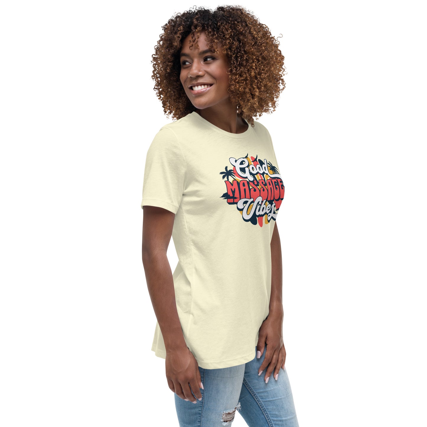 Good Vibes Massage Women's Relaxed T-Shirt