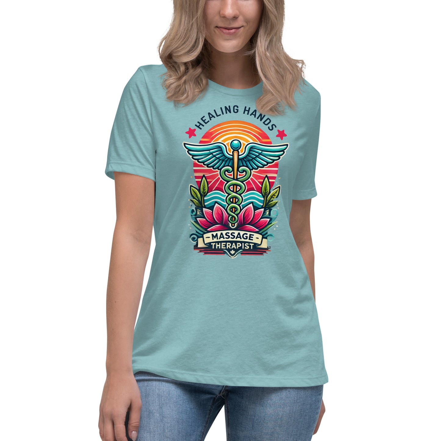 Healing Hands Massage Shirt - Women's Relaxed T-Shirt