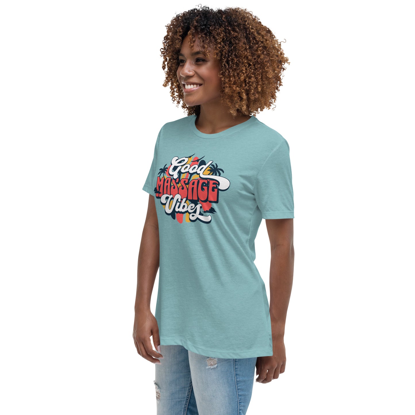 Good Vibes Massage Women's Relaxed T-Shirt