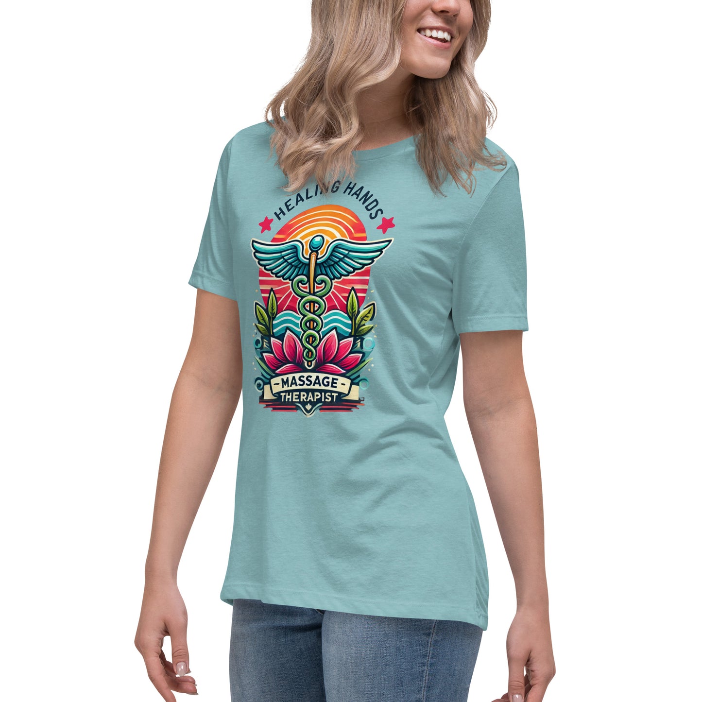 Healing Hands Massage Shirt - Women's Relaxed T-Shirt