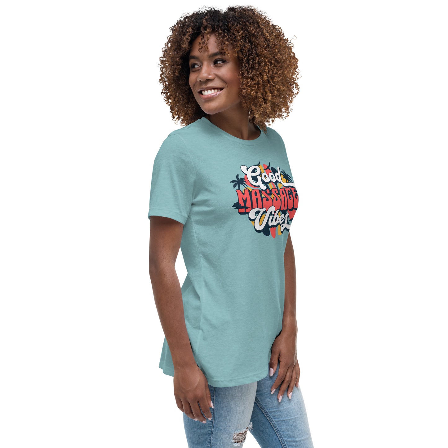 Good Vibes Massage Women's Relaxed T-Shirt