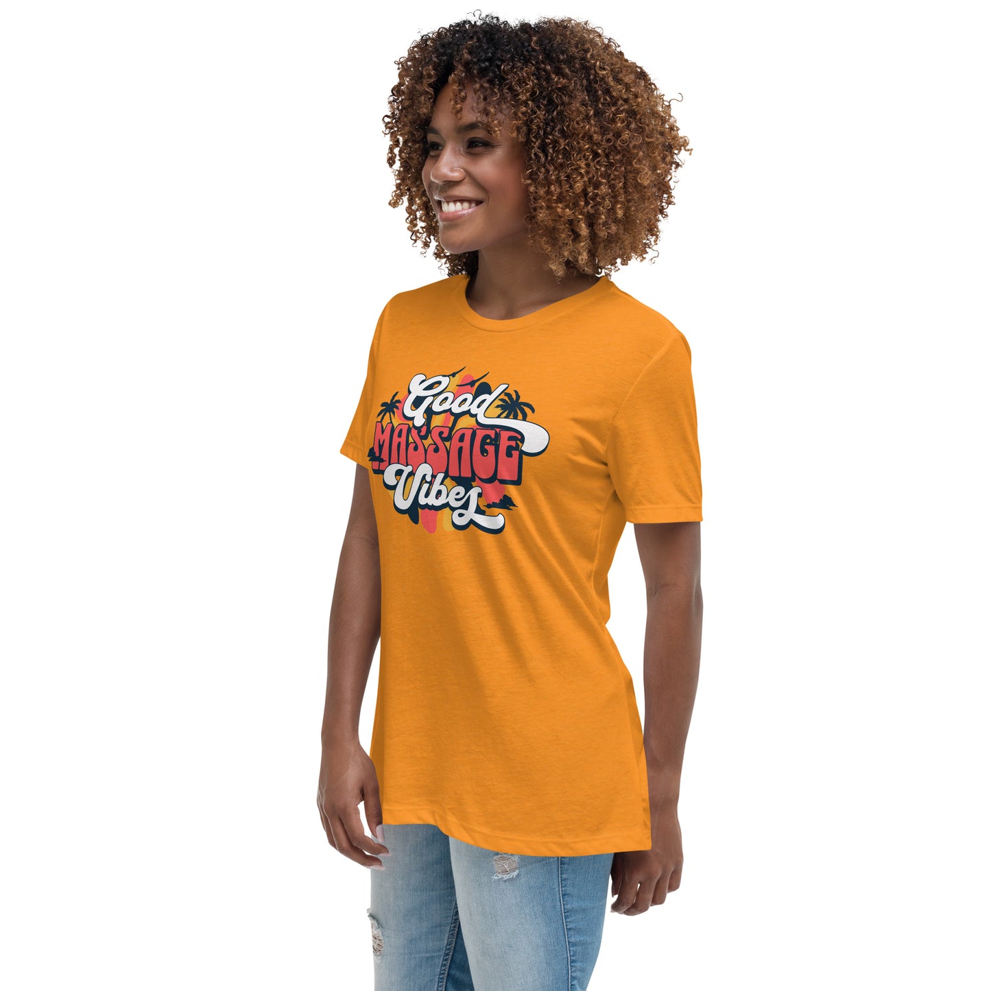 Good Vibes Massage Women's Relaxed T-Shirt