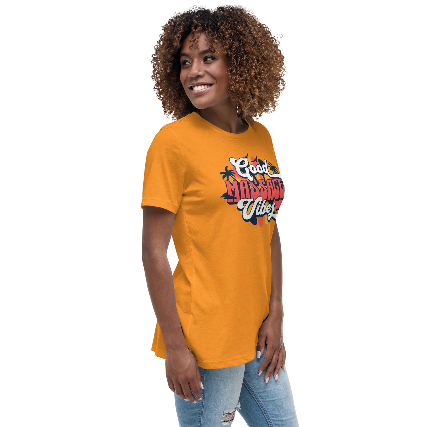 Good Vibes Massage Women's Relaxed T-Shirt