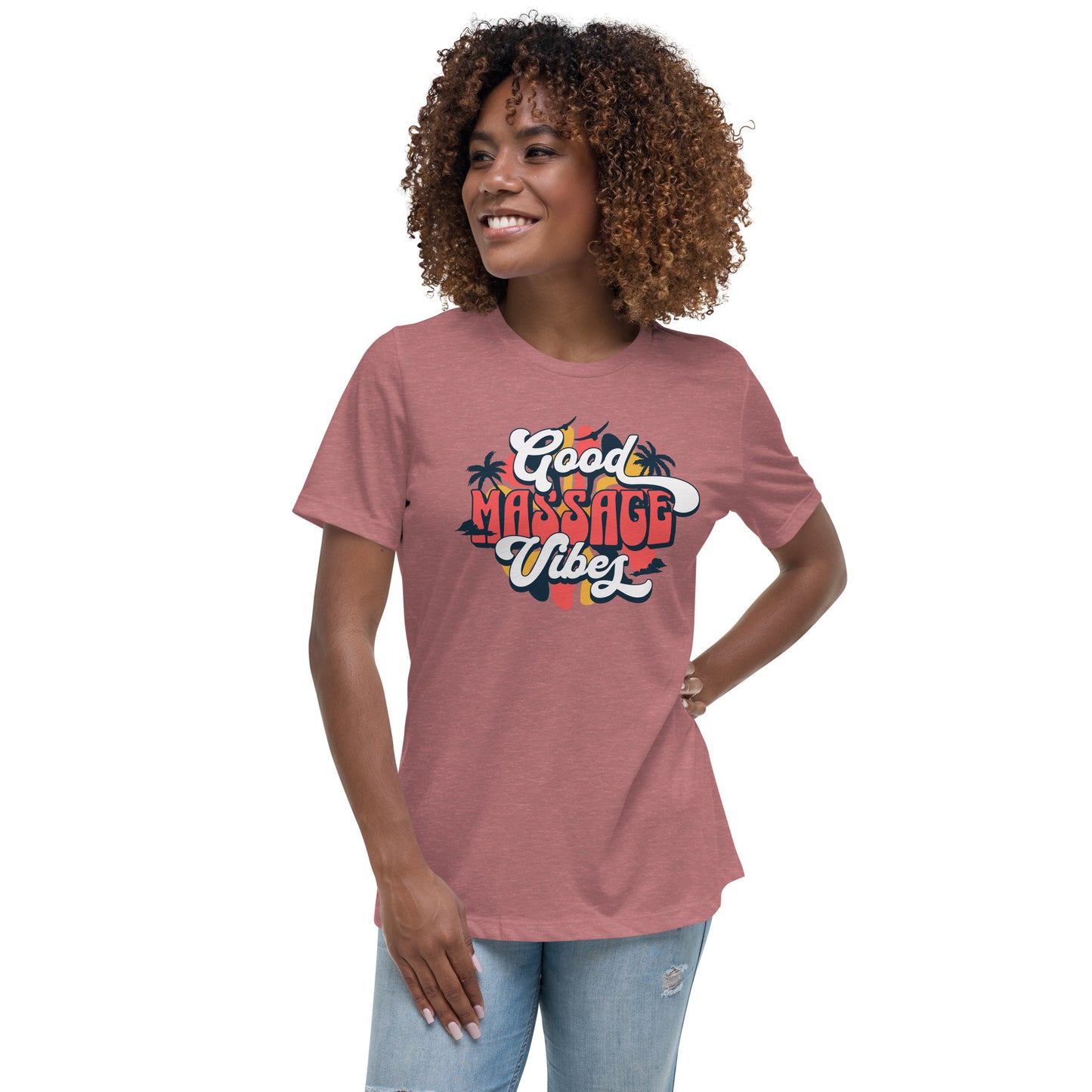 Good Vibes Massage Women's Relaxed T-Shirt