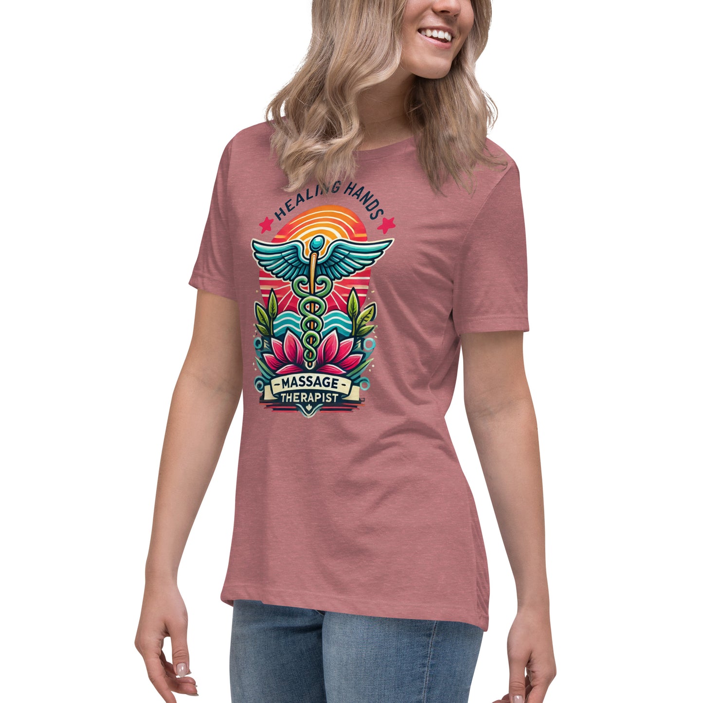 Healing Hands Massage Shirt - Women's Relaxed T-Shirt