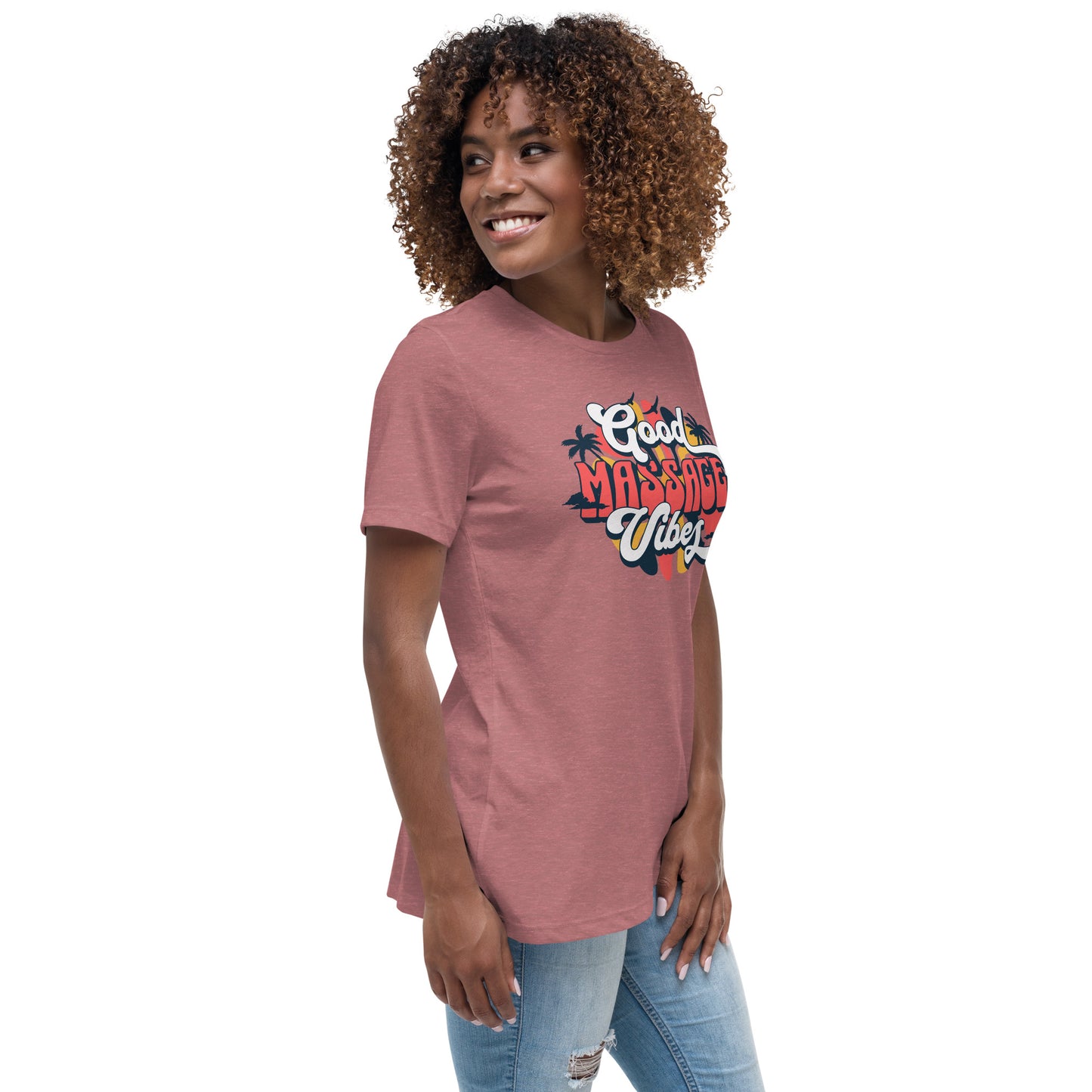 Good Vibes Massage Women's Relaxed T-Shirt