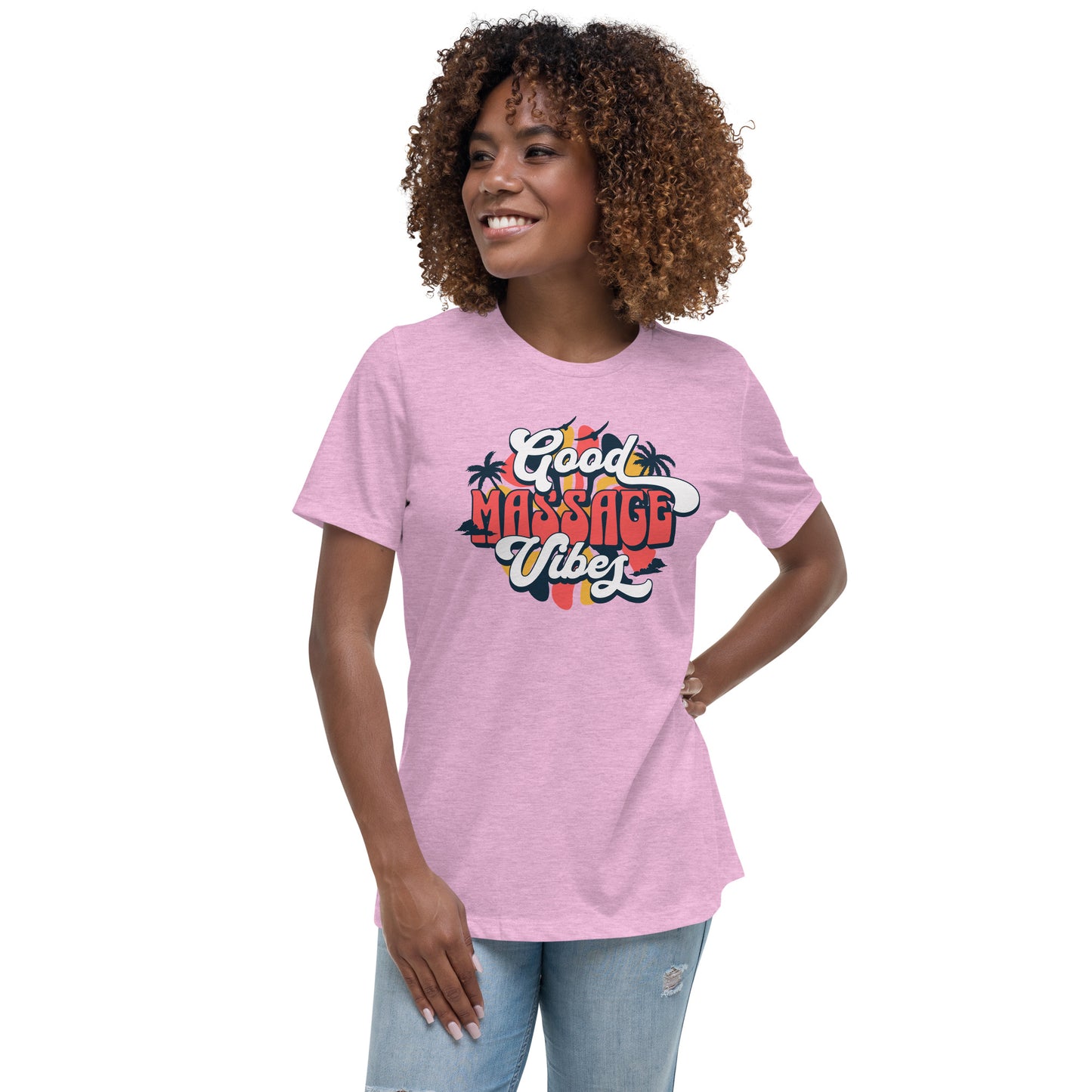 Good Vibes Massage Women's Relaxed T-Shirt