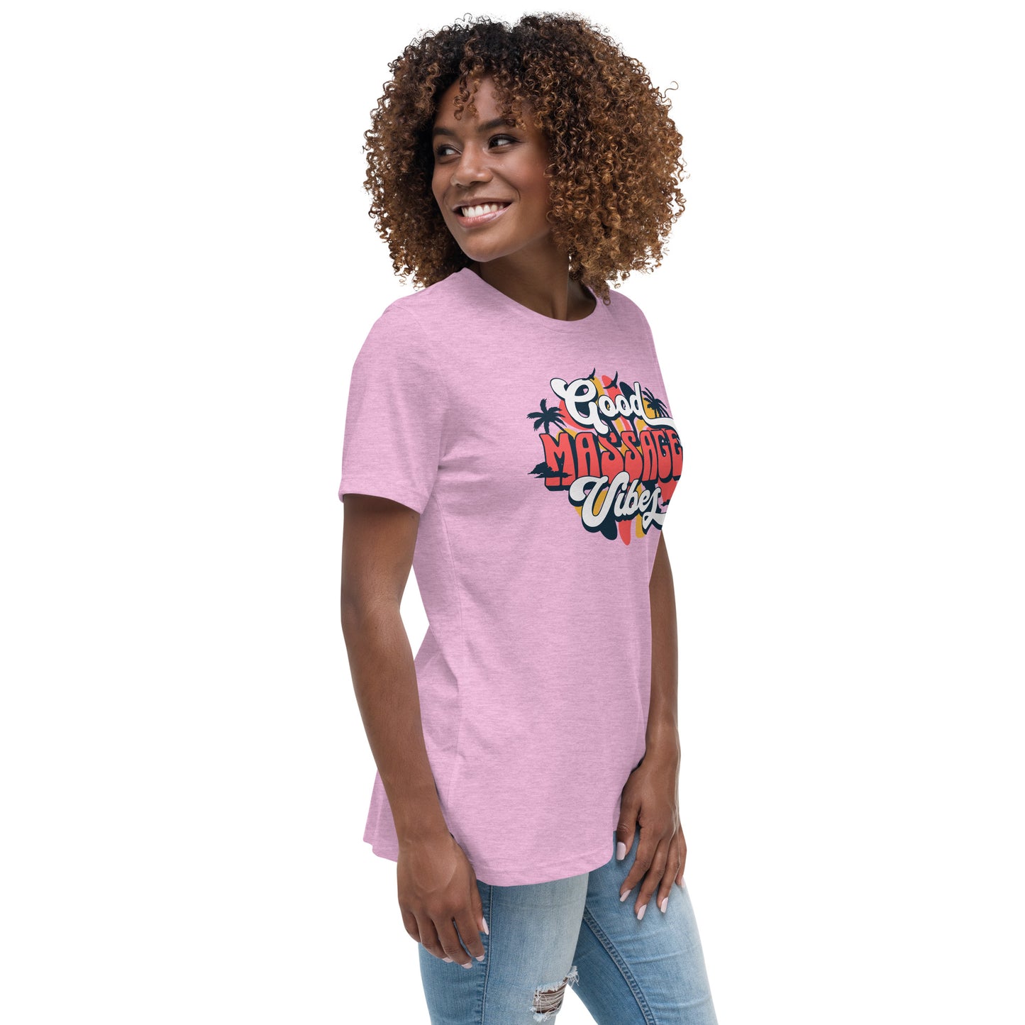 Good Vibes Massage Women's Relaxed T-Shirt