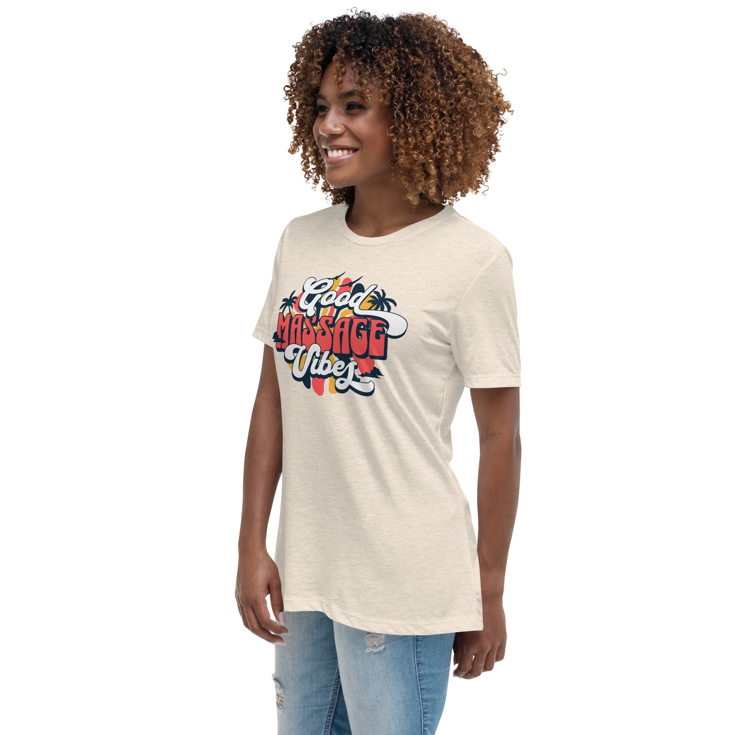 Good Vibes Massage Women's Relaxed T-Shirt