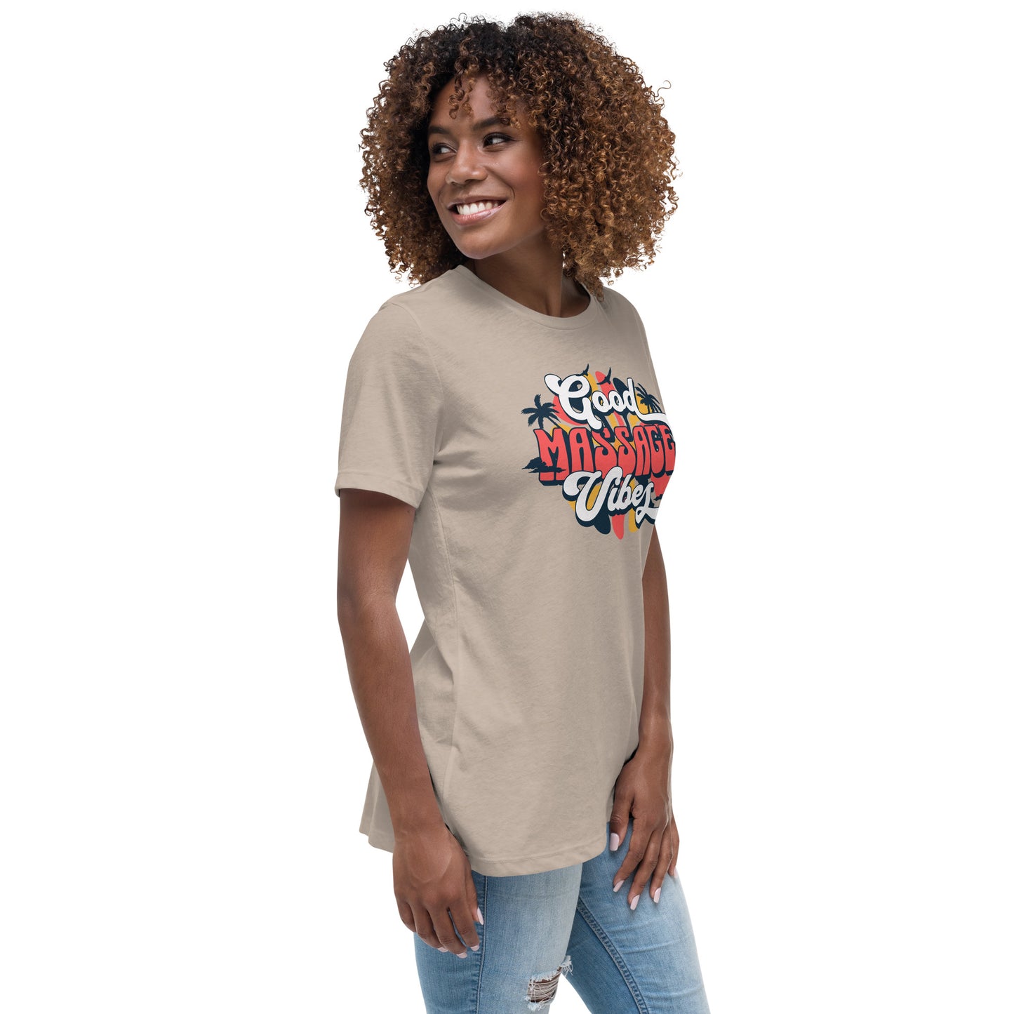 Good Vibes Massage Women's Relaxed T-Shirt