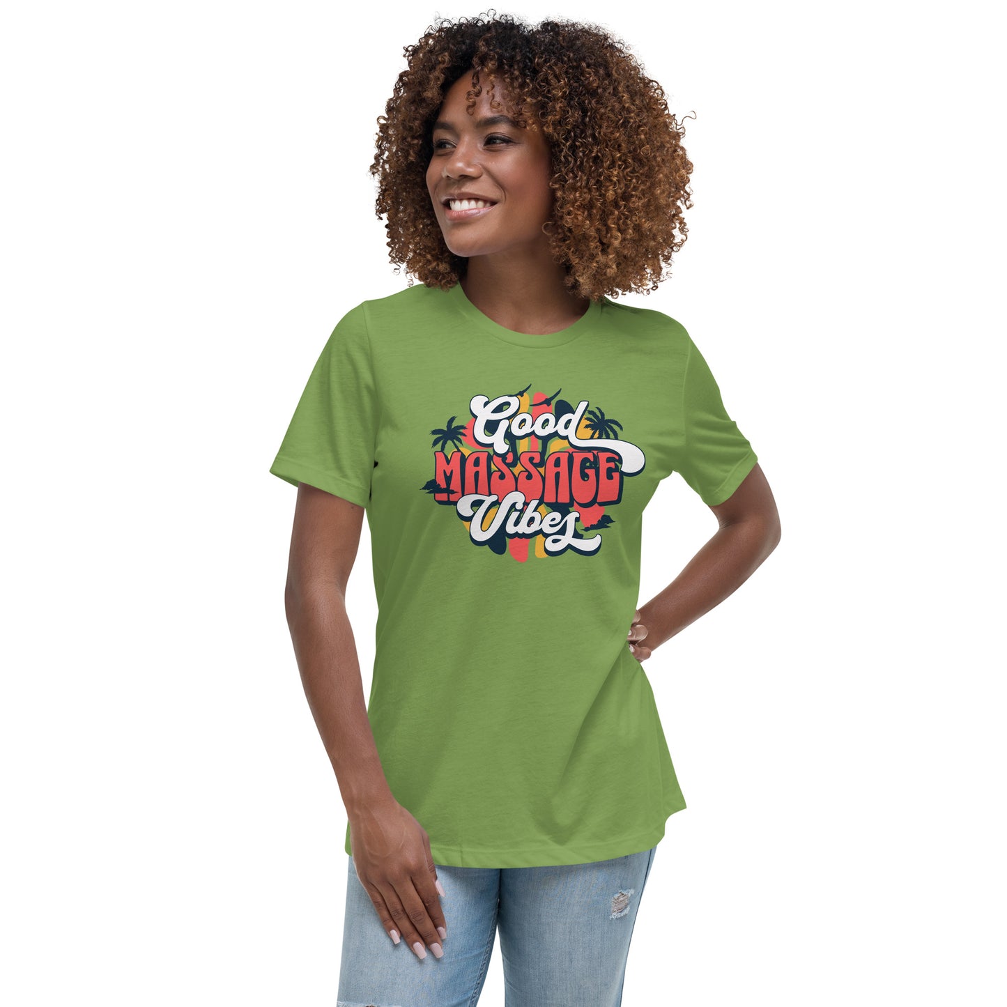 Good Vibes Massage Women's Relaxed T-Shirt