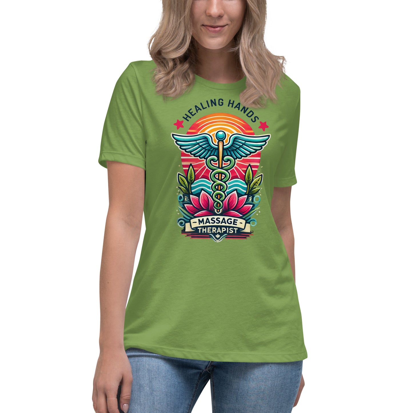 Healing Hands Massage Shirt - Women's Relaxed T-Shirt