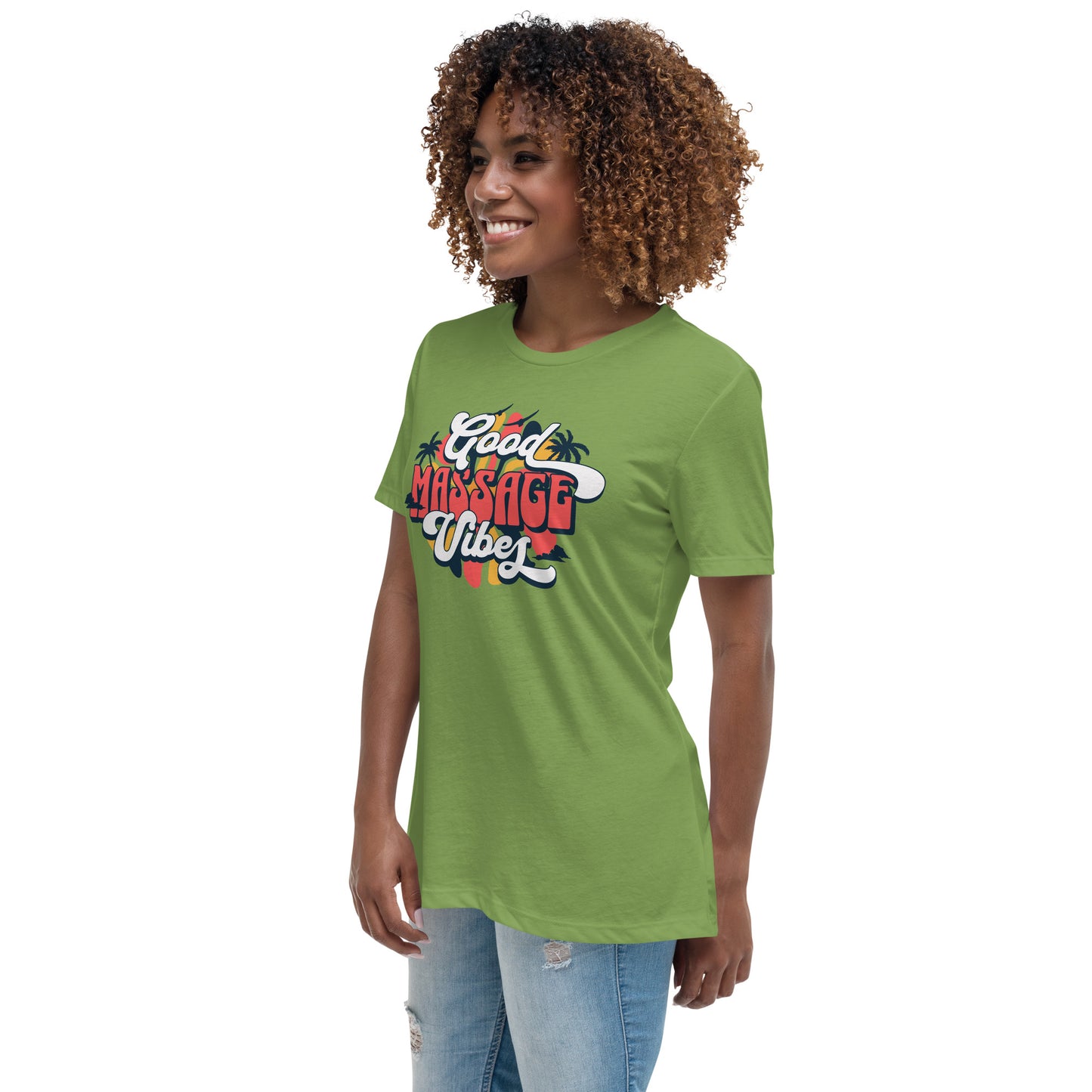 Good Vibes Massage Women's Relaxed T-Shirt