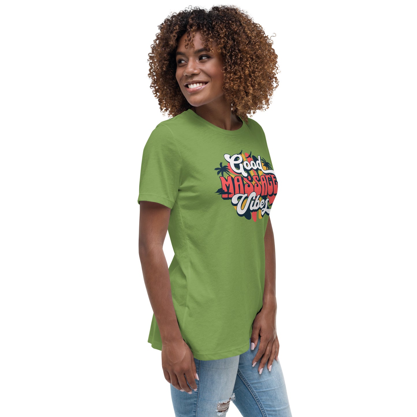 Good Vibes Massage Women's Relaxed T-Shirt