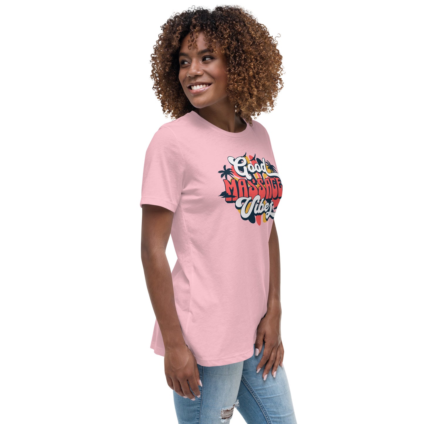 Good Vibes Massage Women's Relaxed T-Shirt