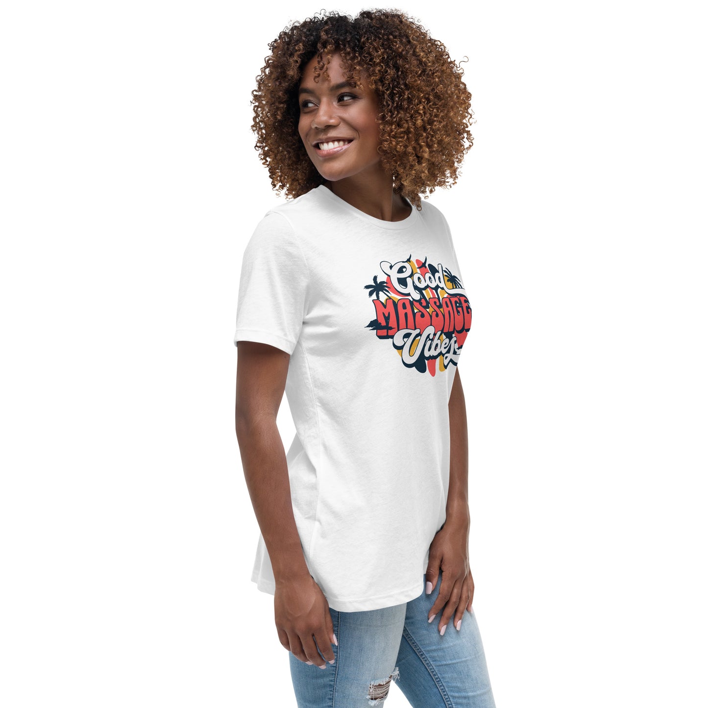 Good Vibes Massage Women's Relaxed T-Shirt