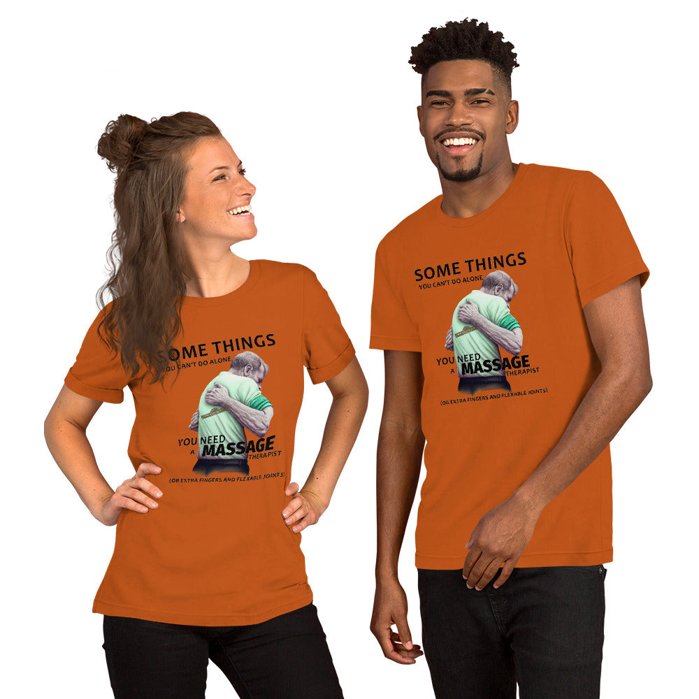Some times you need help Unisex t-shirt