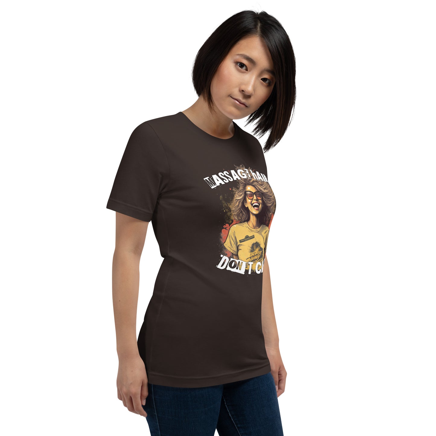 Massage Hair Dark Version Unisex t-shirt