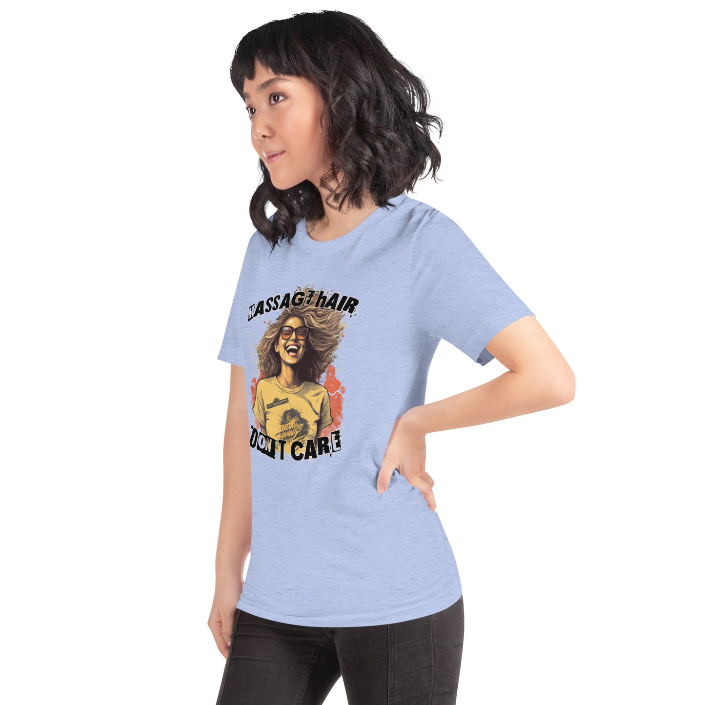 Massage Hair Light Version Unisex t-shirt