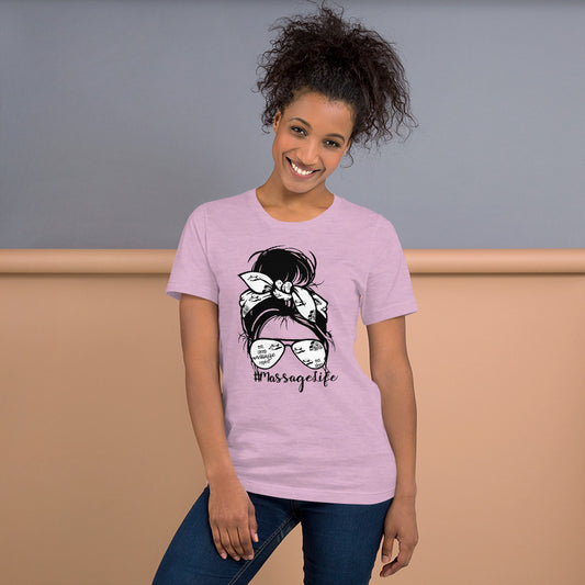Messy Bun Unisex t-shirt