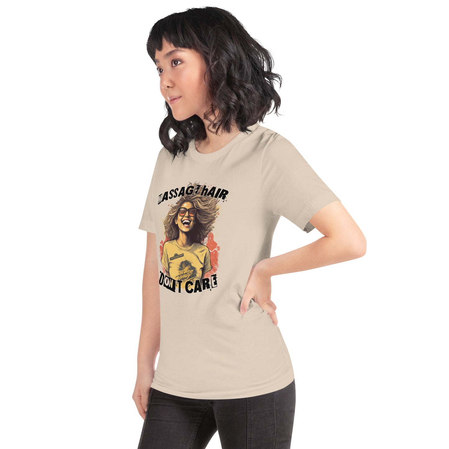 Massage Hair Light Version Unisex t-shirt