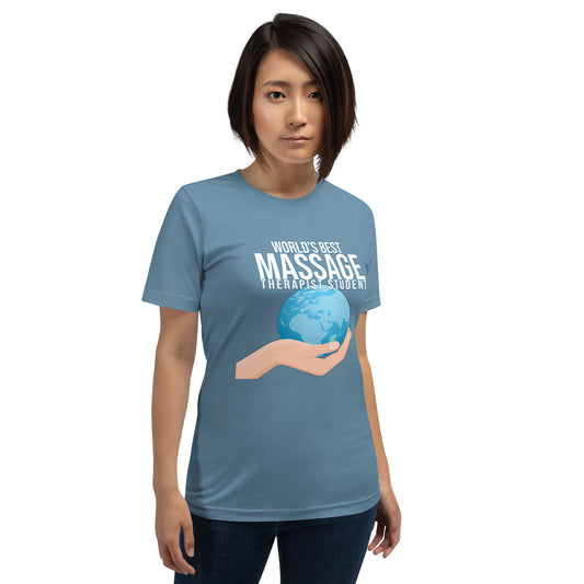 World's Best Massage Student Unisex t-shirt