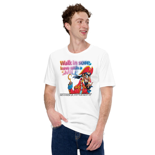 Leave with a hook up Unisex t-shirt