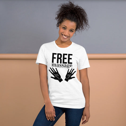 Free Massage Unisex t-shirt