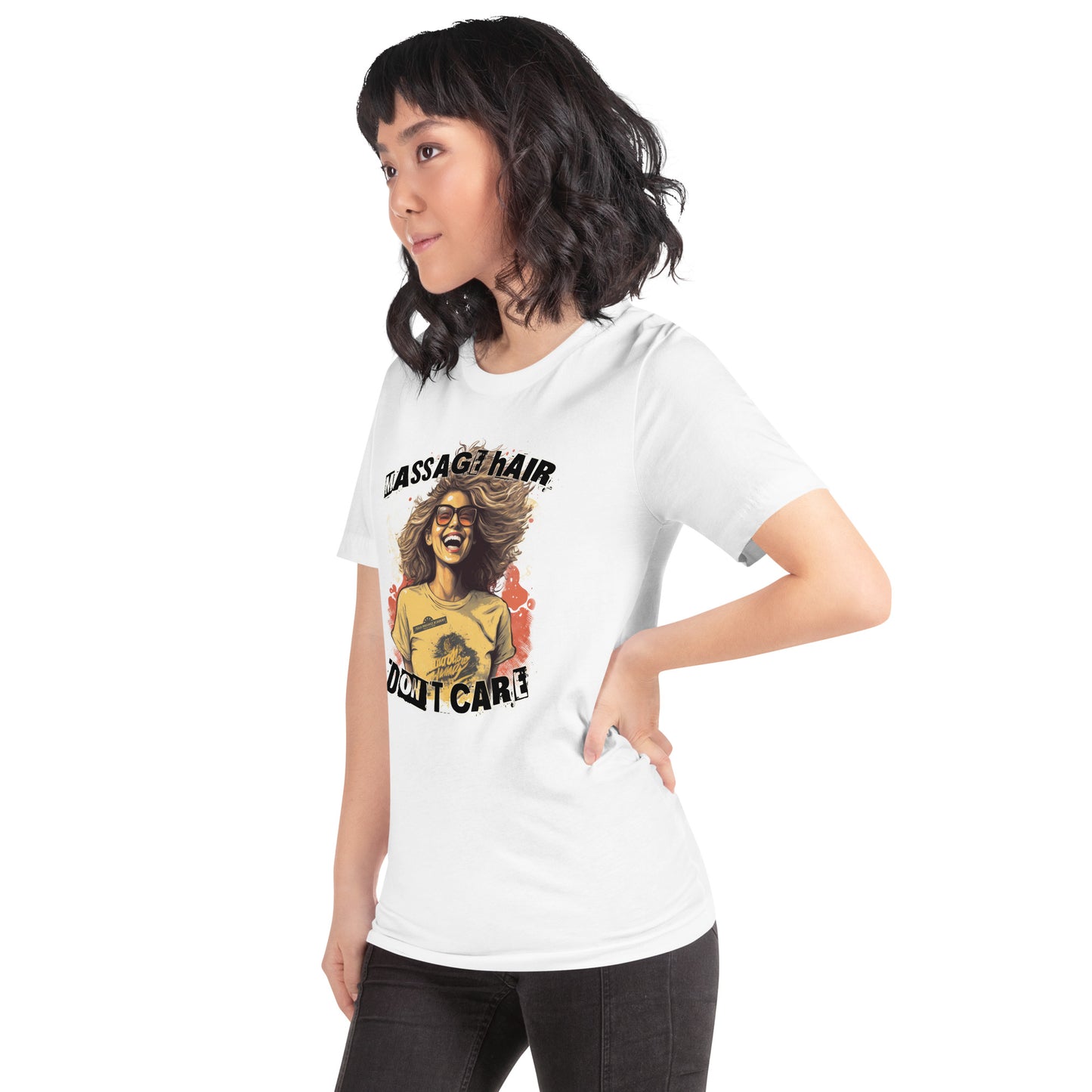 Massage Hair Light Version Unisex t-shirt