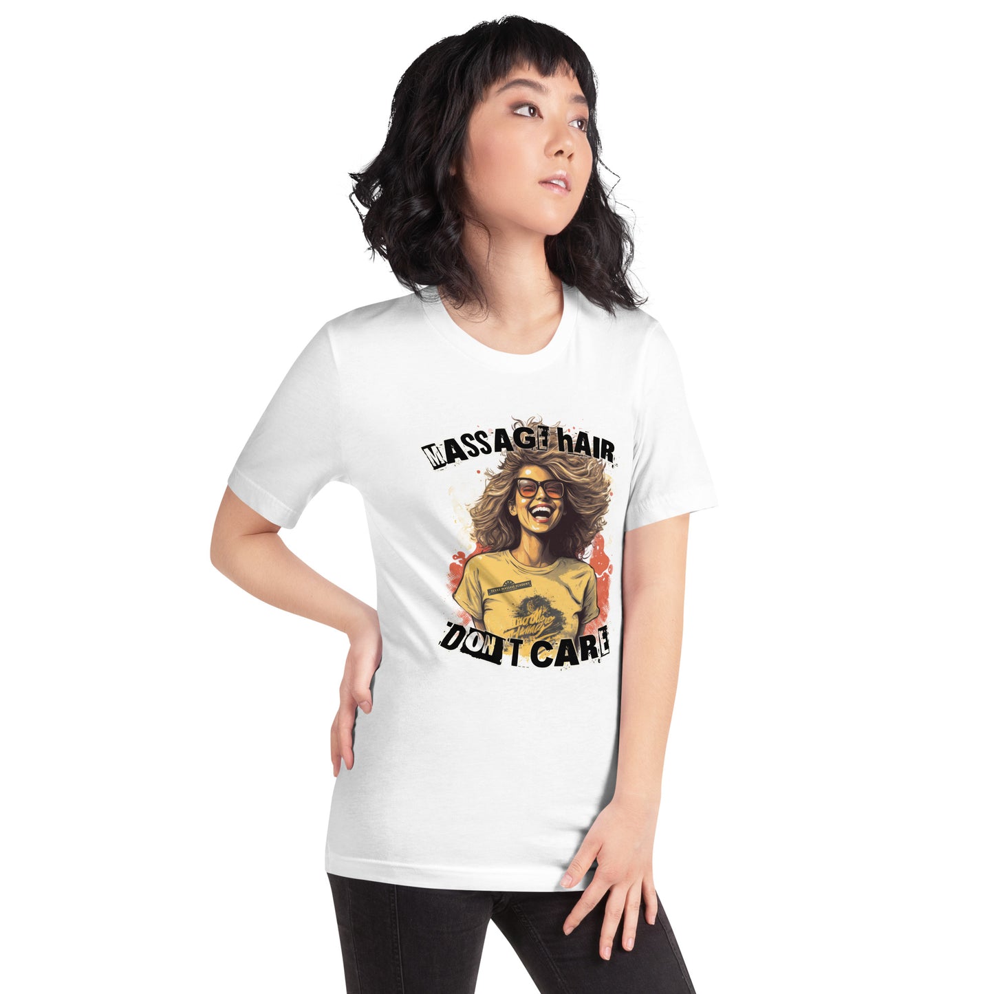 Massage Hair Light Version Unisex t-shirt